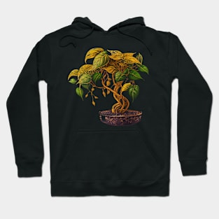 Golden Pothos Bonsai Hoodie